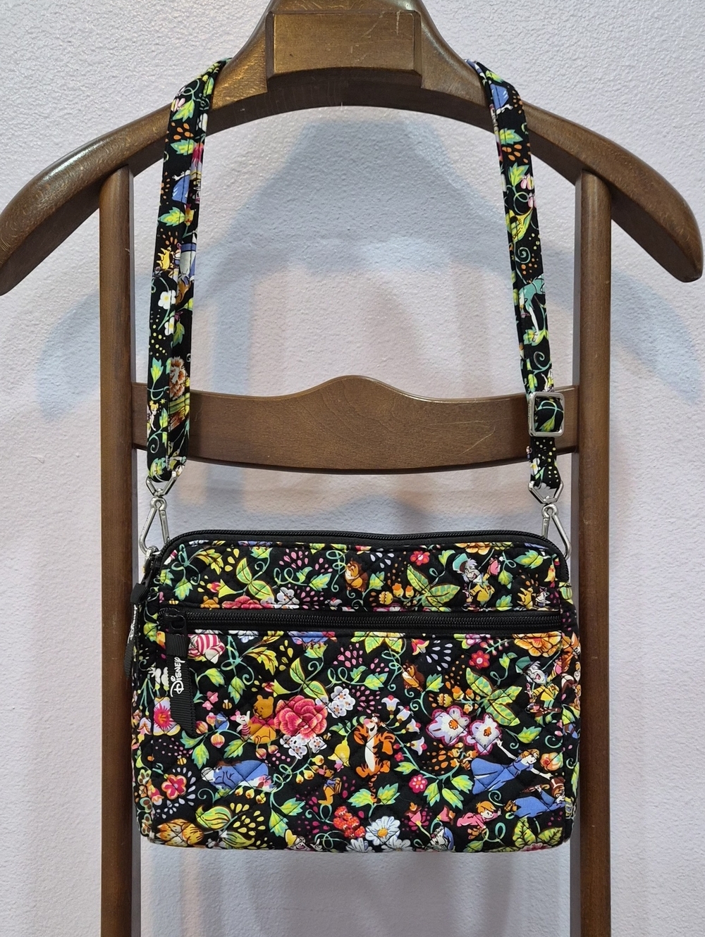 Vera Bradley Disney 100 Triple Compartment Crossbody Bag